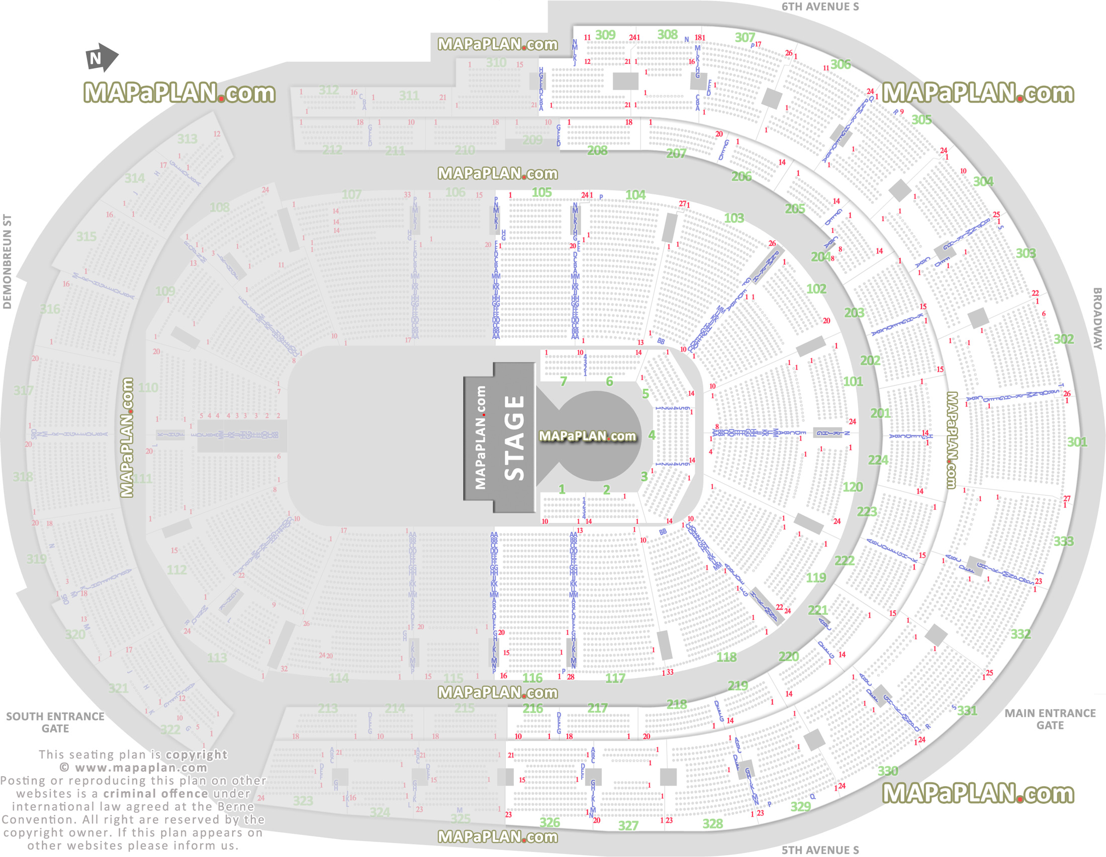 Amalie Arena Seating Chart Cirque Du Soleil