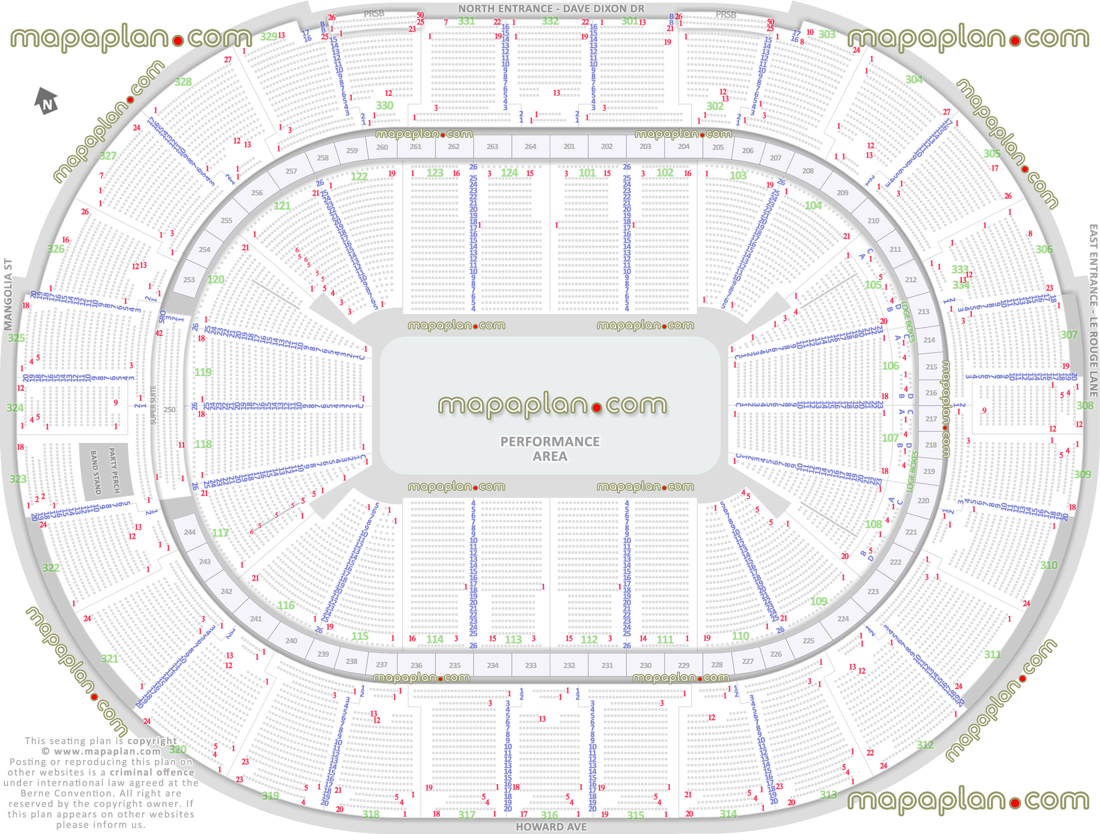 Kauffman Center Seating Chart With Seat Numbers