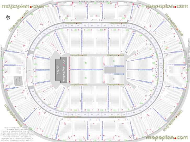 Oracle Arena Seating Chart Concert 3d