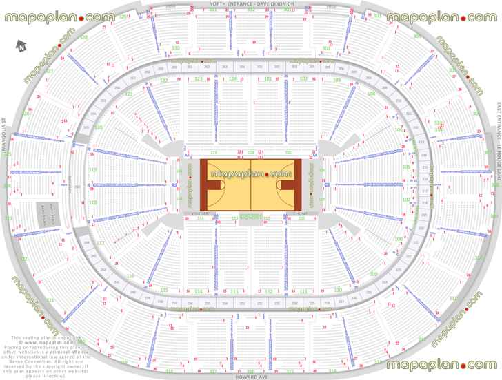 Uno Arena Seating Chart