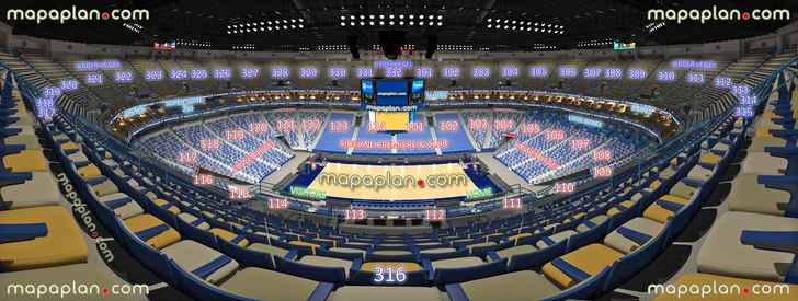 Pelicans Seating Chart With Seat Numbers