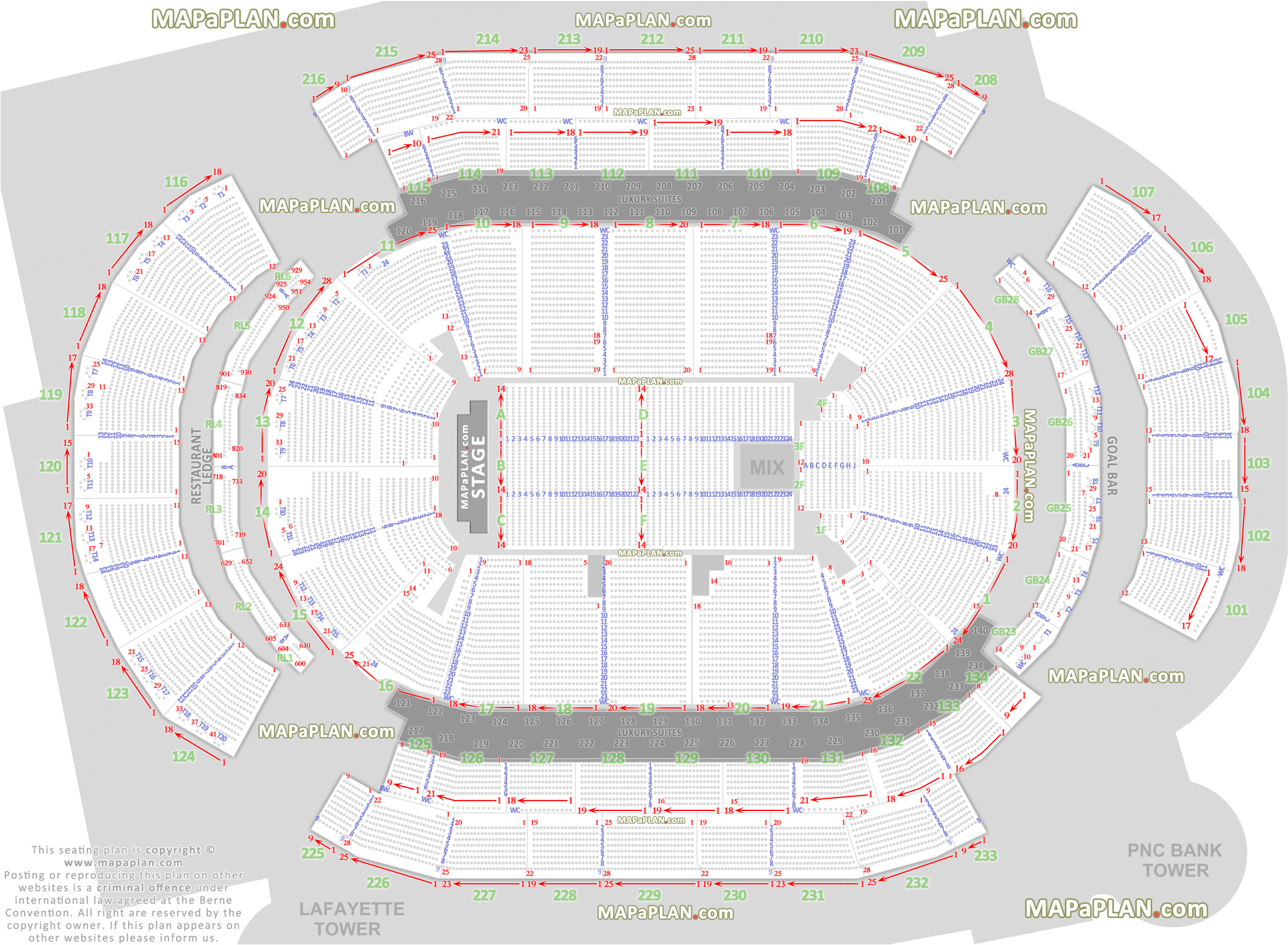 Nj Devils Prudential Center Seating Chart