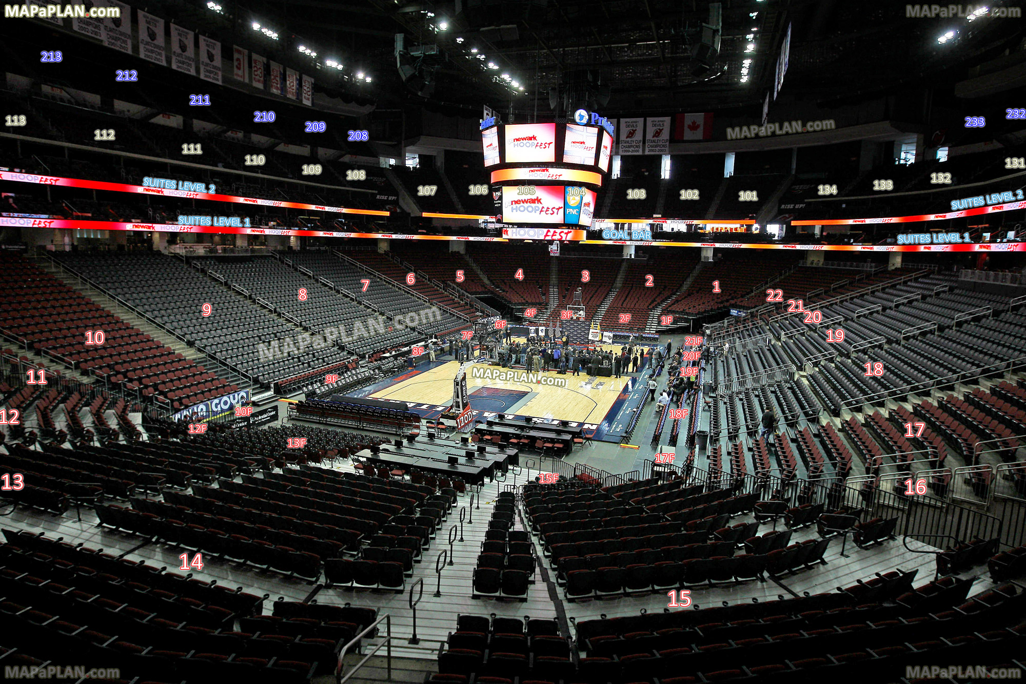 Prudential Center Newark Seating Chart View