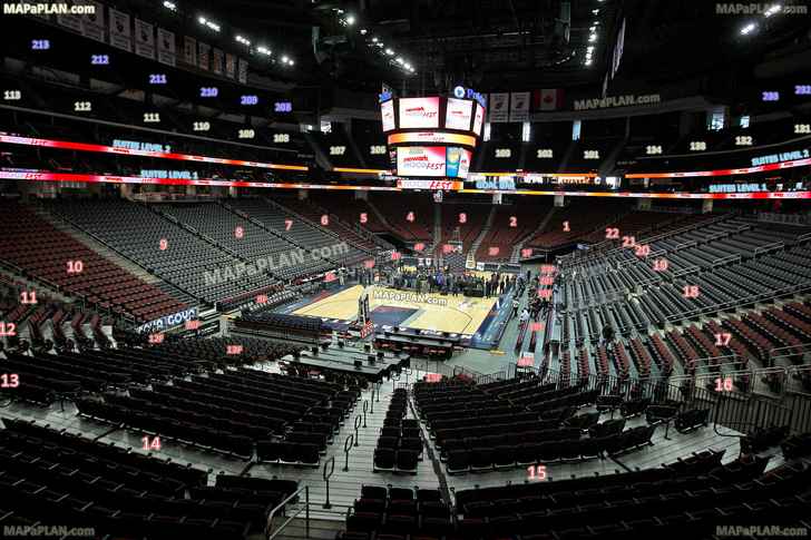 Prudential Center Interactive Seating Chart