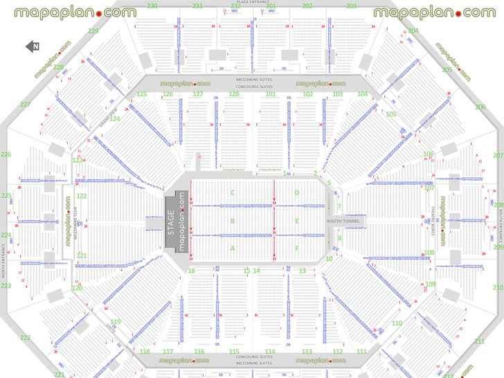 Golden One Seating Chart With Rows