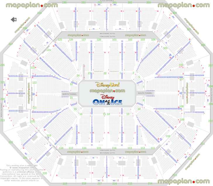 Disney On Ice Dallas Seating Chart