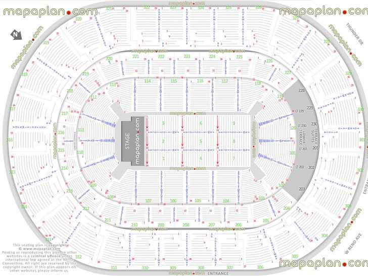 Chesapeake Arena Thunder Seating Chart