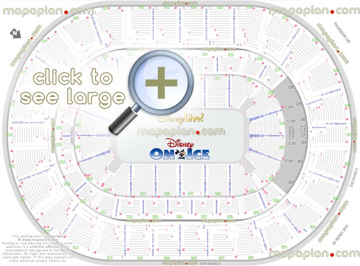 Oklahoma State Fair Disney On Ice Seating Chart