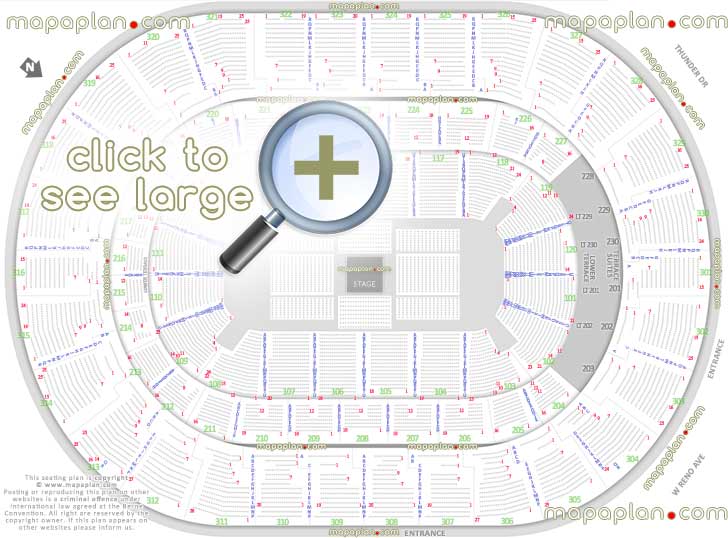 concert stage round printable virtual layout 360 degree arrangement interactive diagram seats row lower club upper sections seats 201 202 203 204 205 206 207 208 209 210 211 212 213 214 215 216 217 218 219 220 221 222 223 224 225 226 227 228 229 230 Oklahoma City Paycom Center Arena seating chart