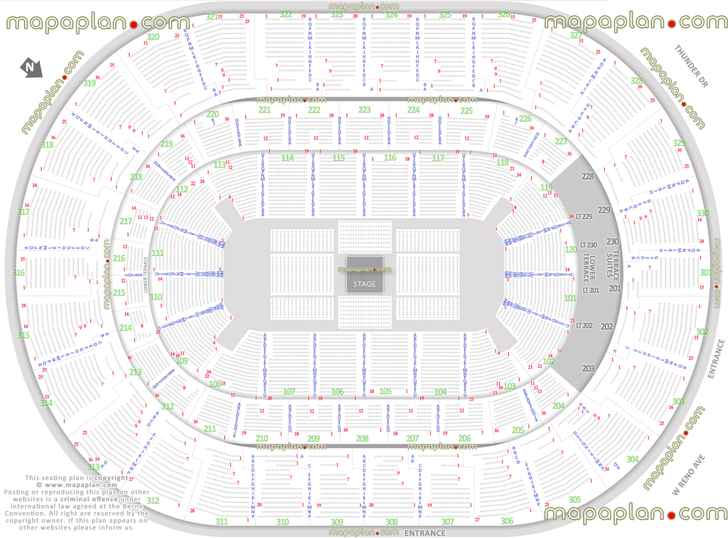 concert stage round printable virtual layout 360 degree arrangement interactive diagram seats row lower club upper sections seats 201 202 203 204 205 206 207 208 209 210 211 212 213 214 215 216 217 218 219 220 221 222 223 224 225 226 227 228 229 230 Oklahoma City Paycom Center Arena seating chart