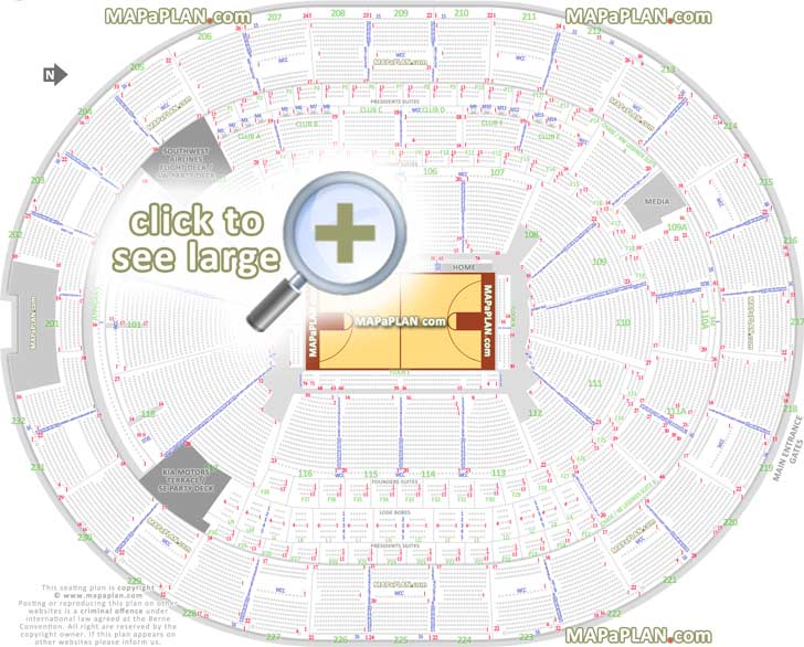 Amway Center Virtual Seating Chart
