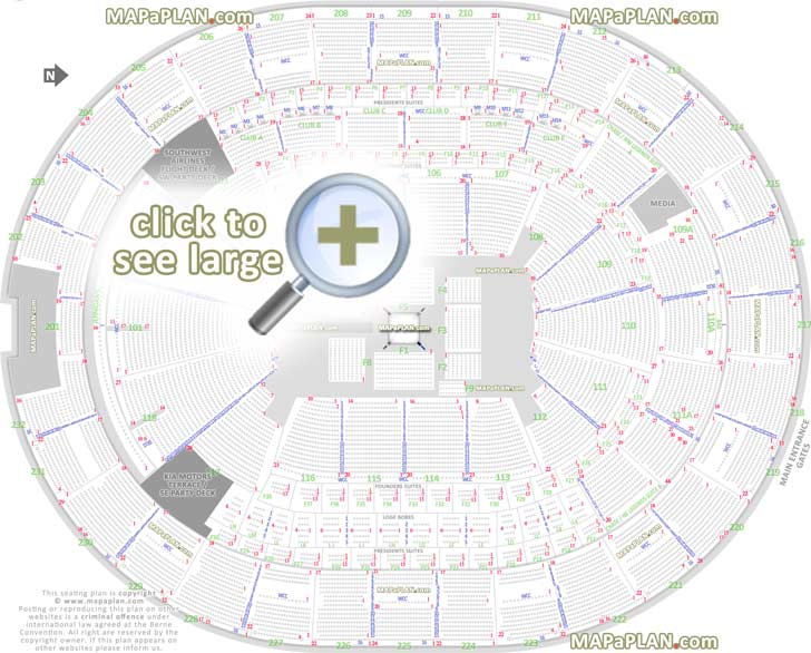 Wwe Key Arena Seating Chart