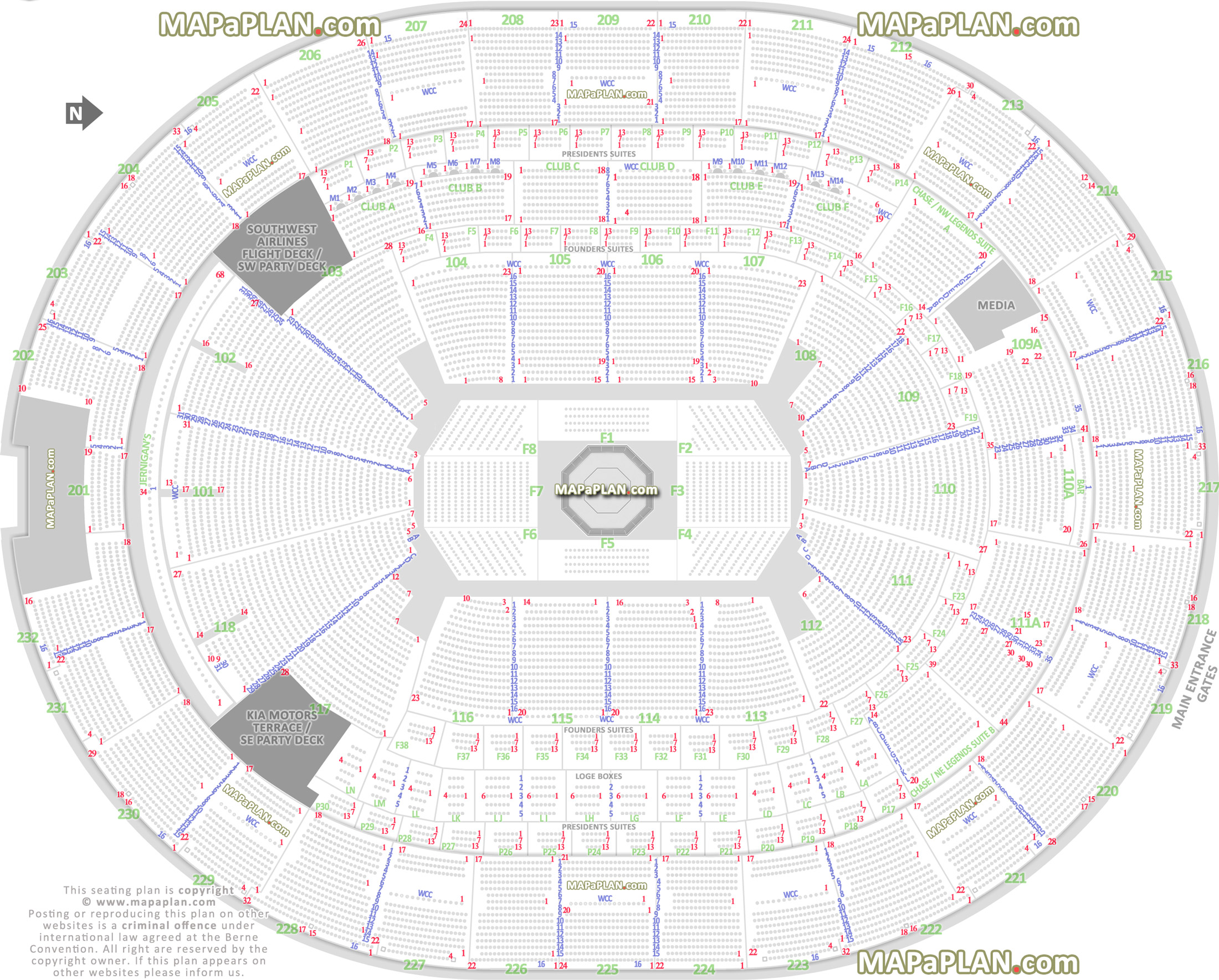 Amway Center Ufc Seating Chart