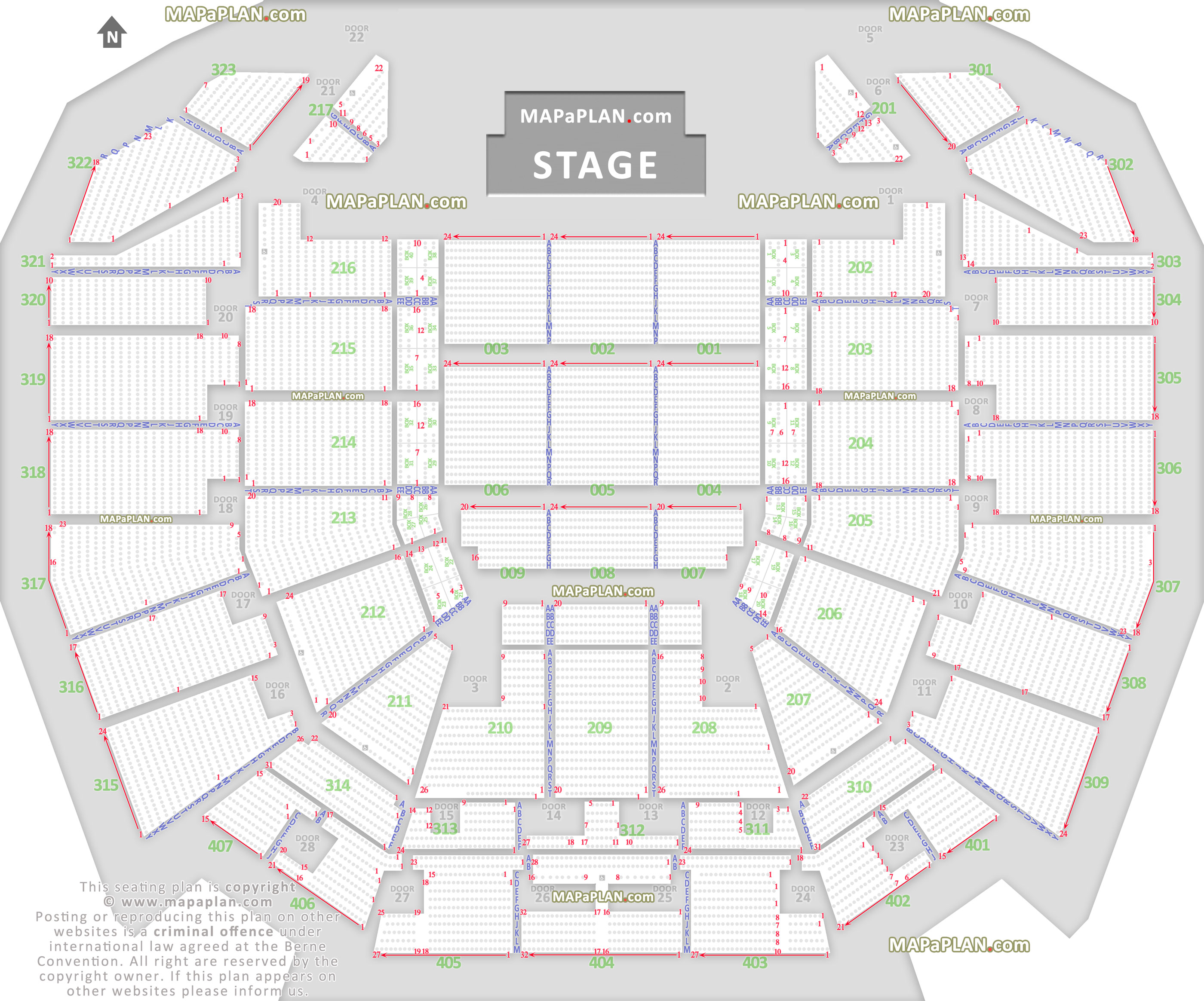 Perth Concert Hall Seating Chart