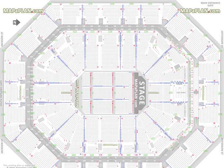 Talk Stick Arena Seating Chart