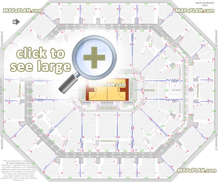 Suns Tickets Seating Chart