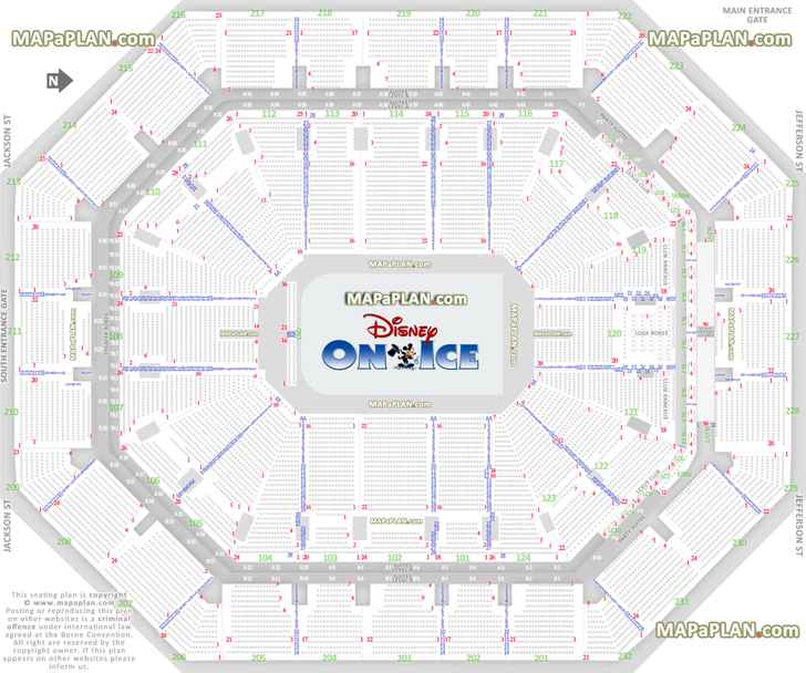 Bjcc Arena Seating Chart For Disney On Ice