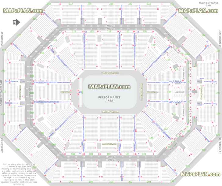 Phoenix Suns Interactive Seating Chart