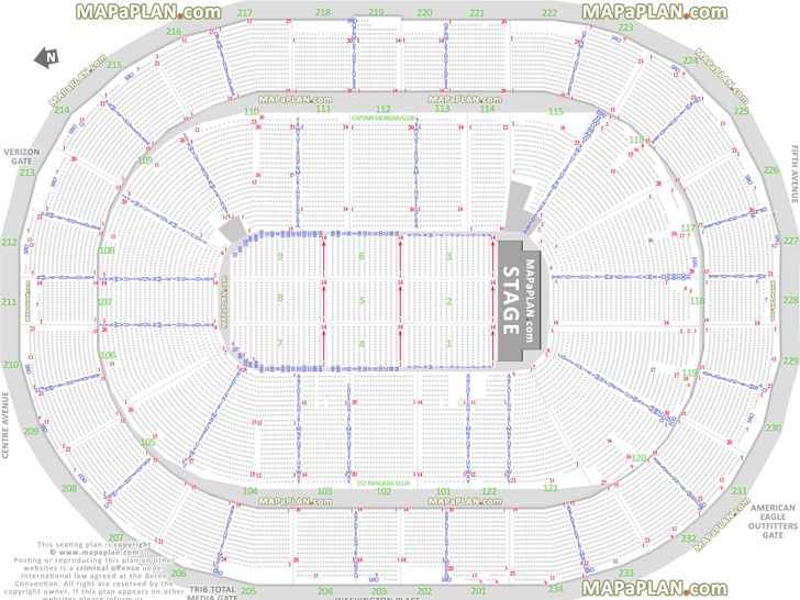 Andrea Bocelli Msg Seating Chart