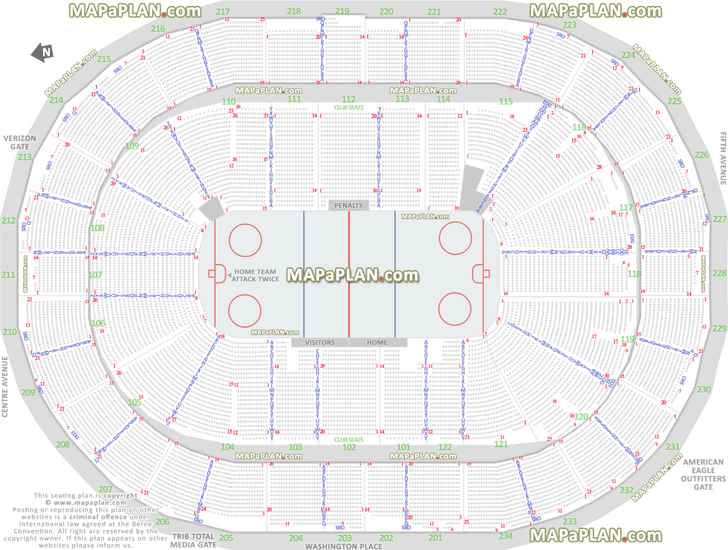 Ppg Paints Arena Seating Chart For Concerts