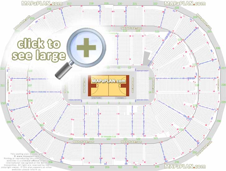 basketball ncaa tournament pitt duquesne university arena court sideline baseline courtside numbered seats Pittsburgh PPG Paints Arena seating chart