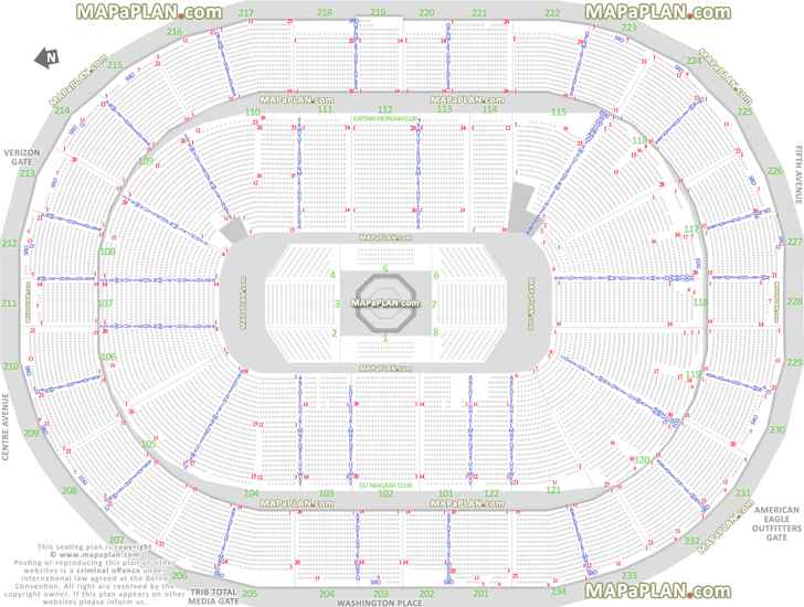 Penguins Seating Chart