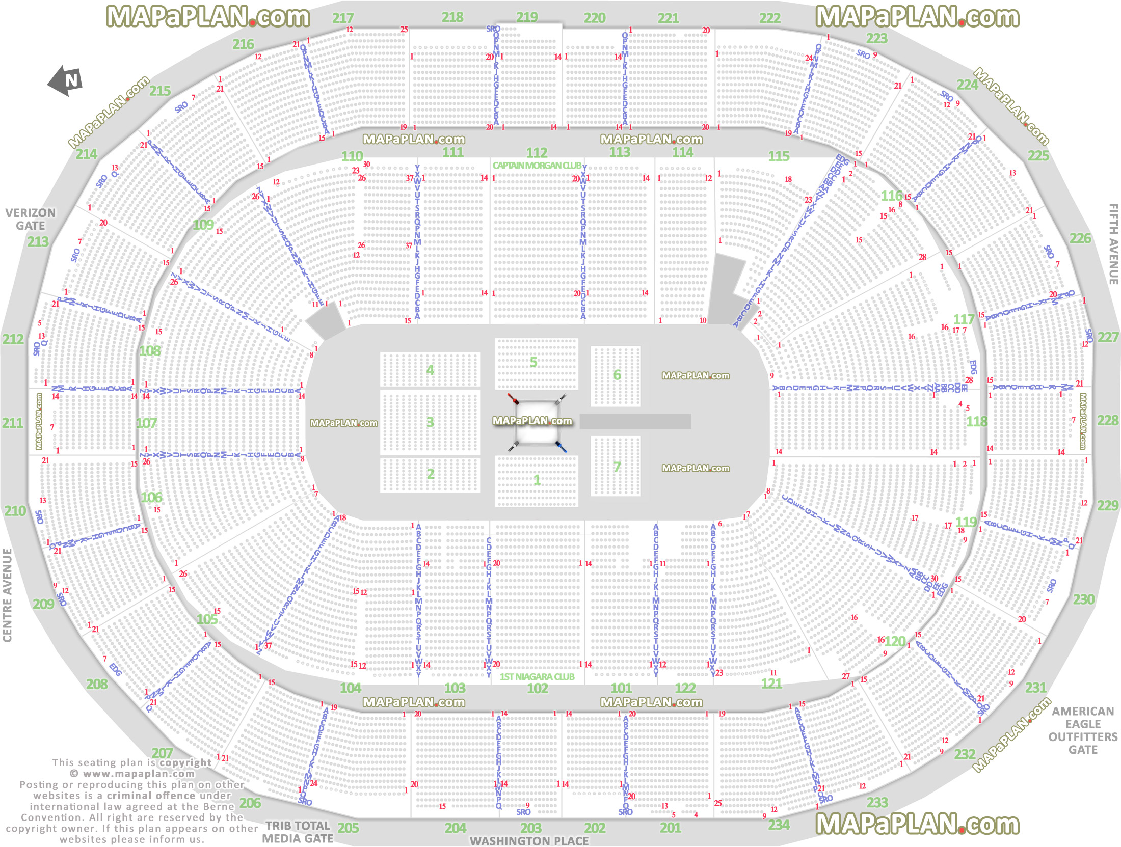 Consol Energy Concert Seating Chart
