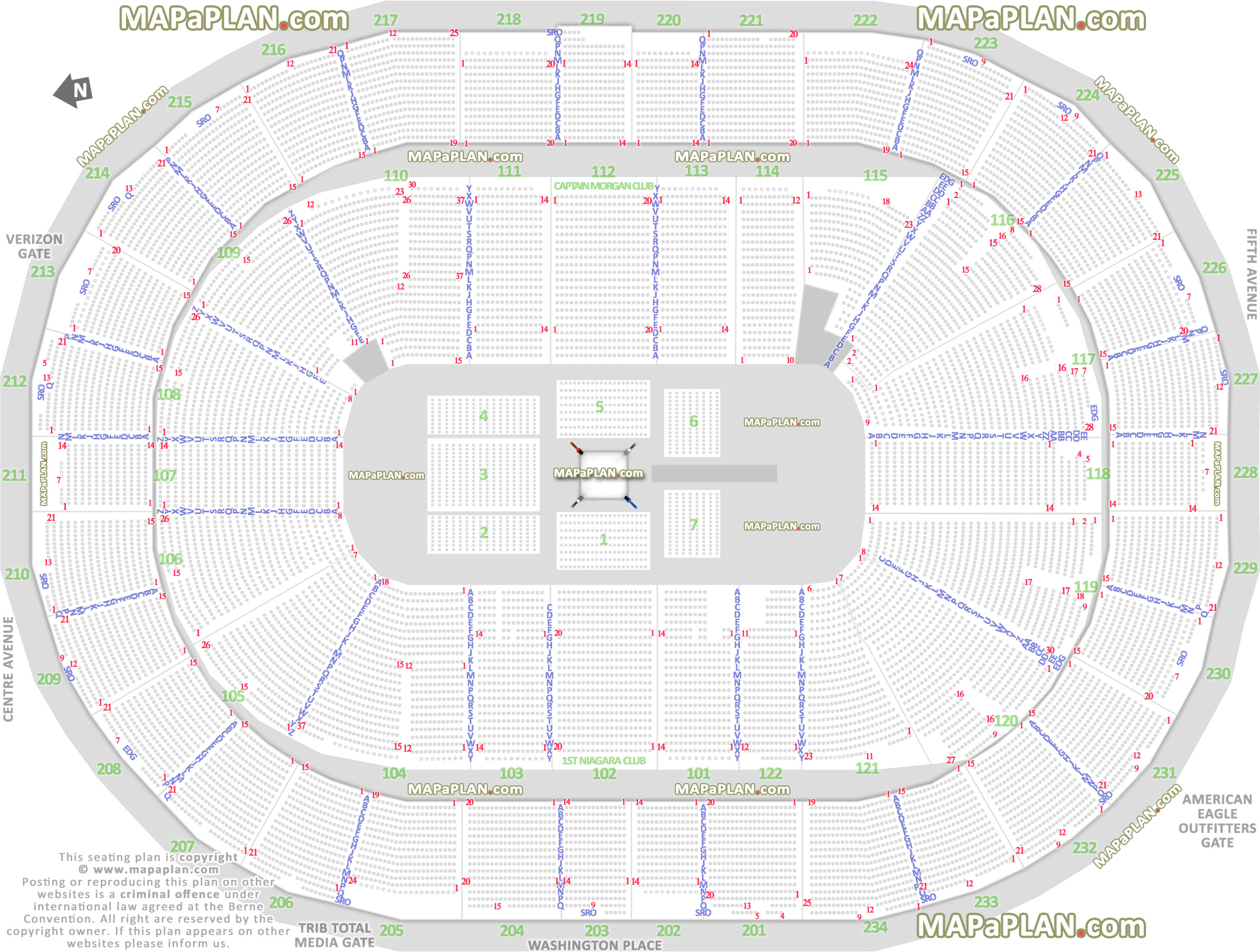 Consol Energy Center Seating Chart