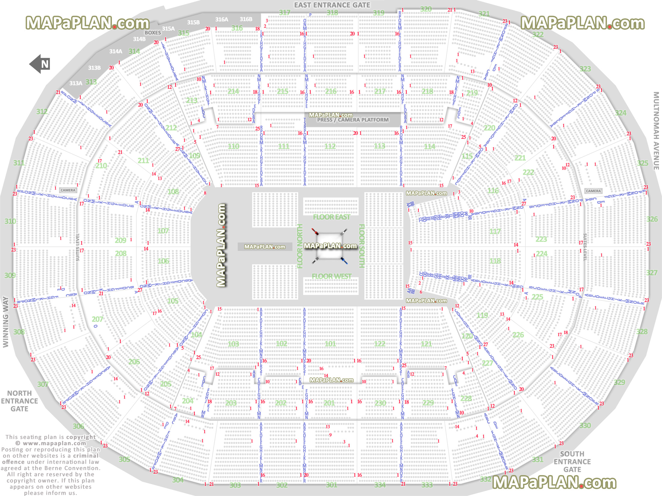 Wwe Live Seating Chart