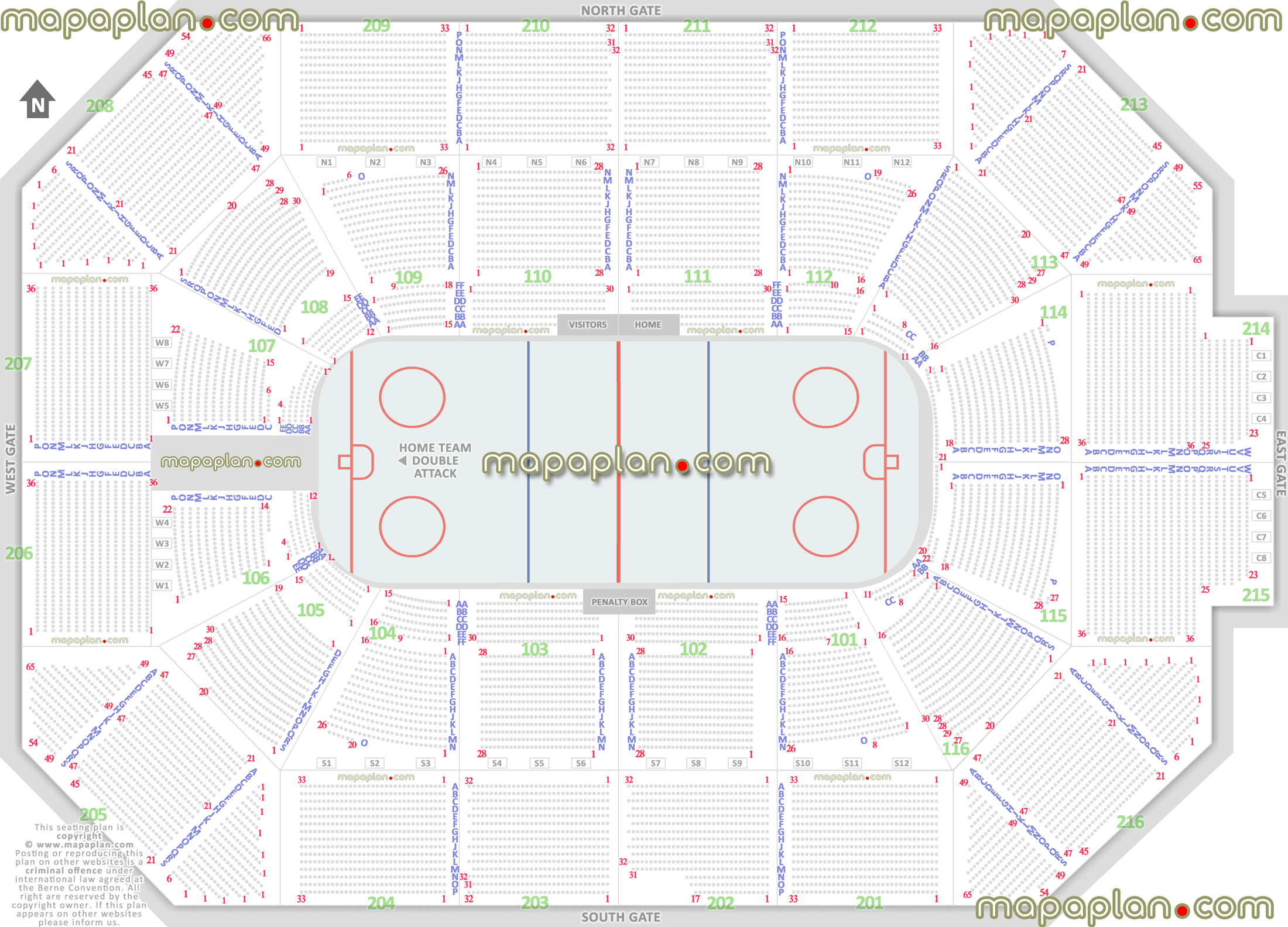 Allstate Arena Chicago Seating Chart