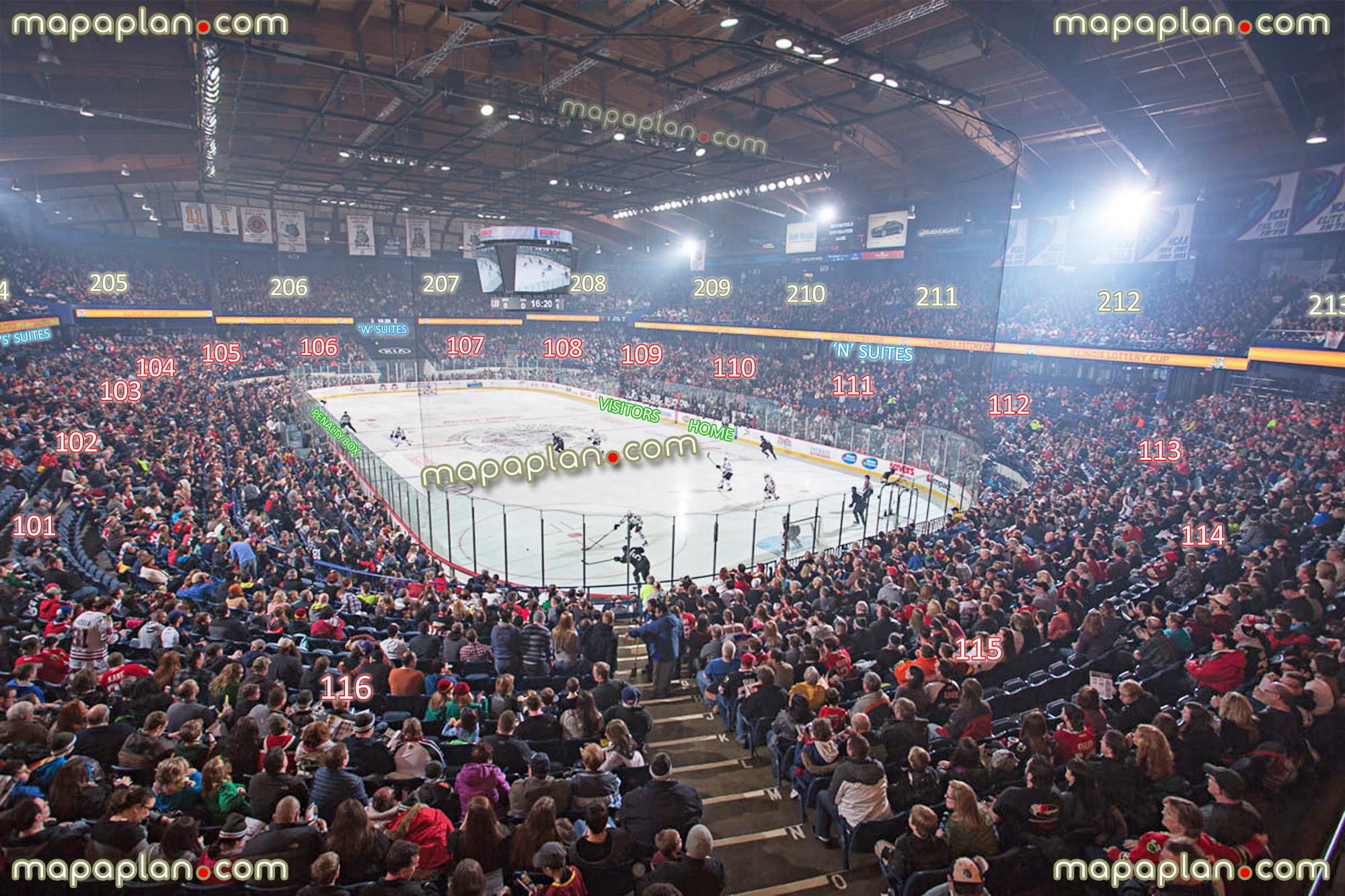 All State Arena Seating Chart