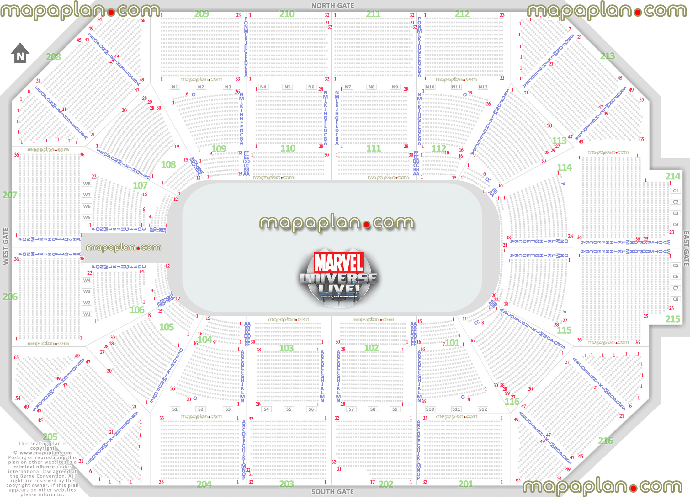 Allstate Arena Rosemont Seating Chart