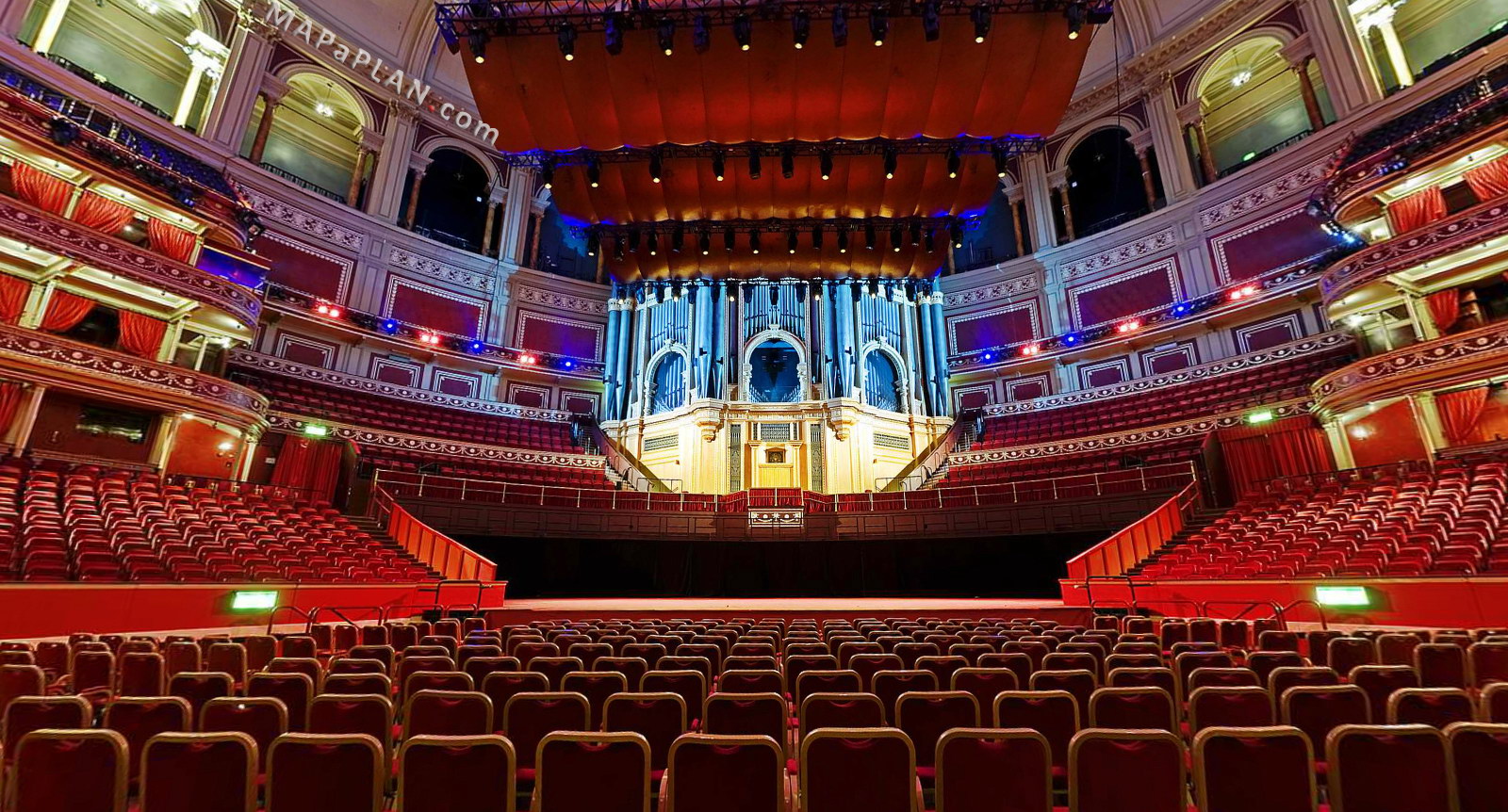 arena b e row 15 centre seats organ viewing experience Royal Albert Hall seating plan