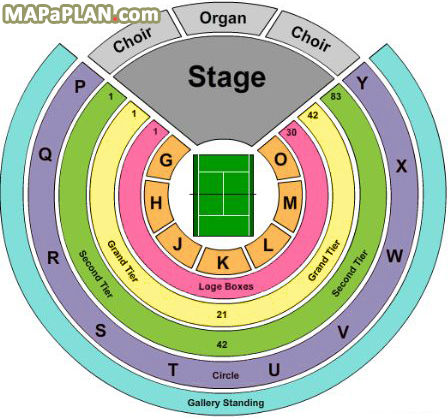 statoil senior masters tennis tournament Royal Albert Hall seating plan