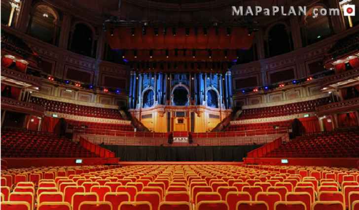 arena c d row 27 stage view from rear seats Royal Albert Hall seating plan