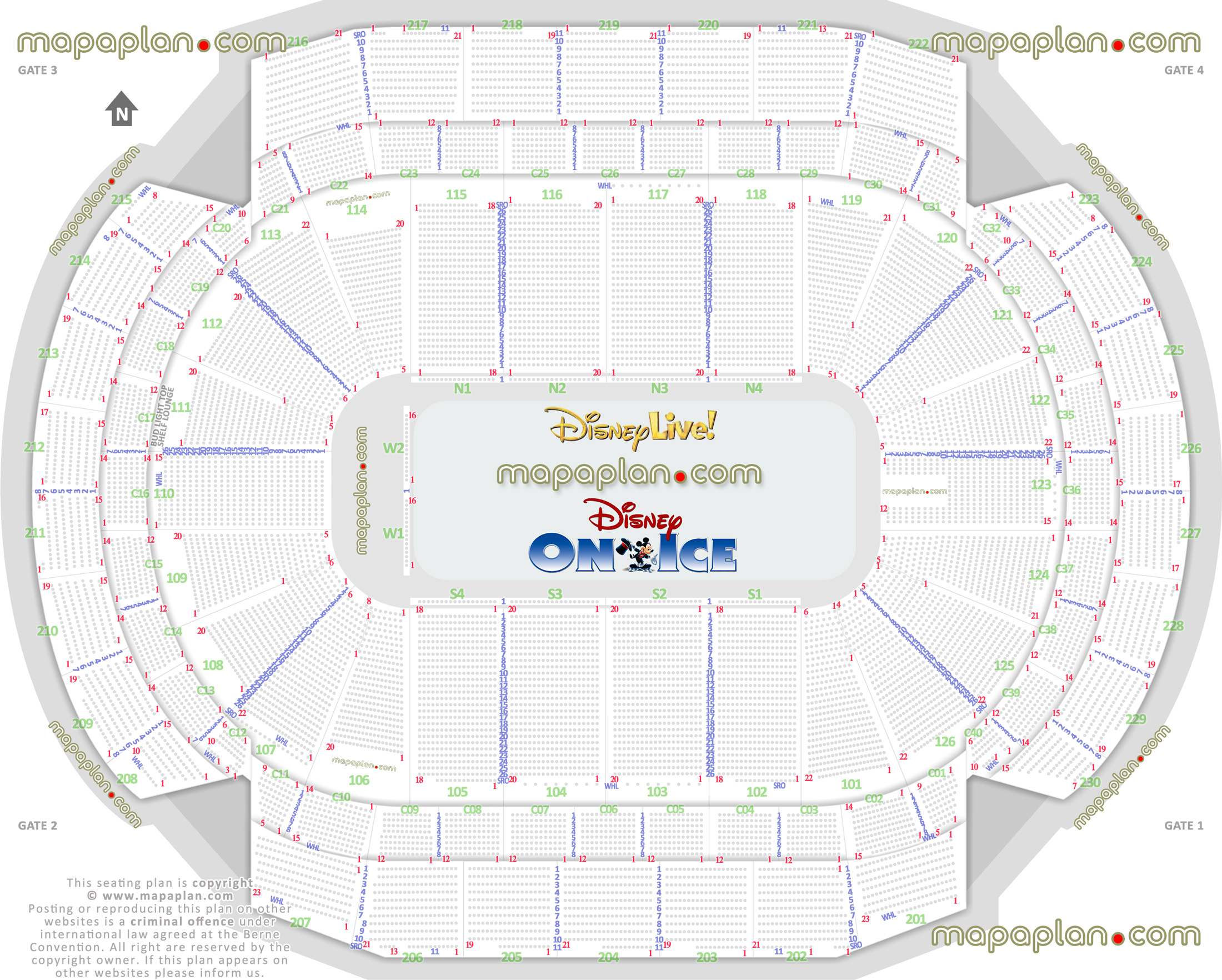 Xcel Arena Seating Chart