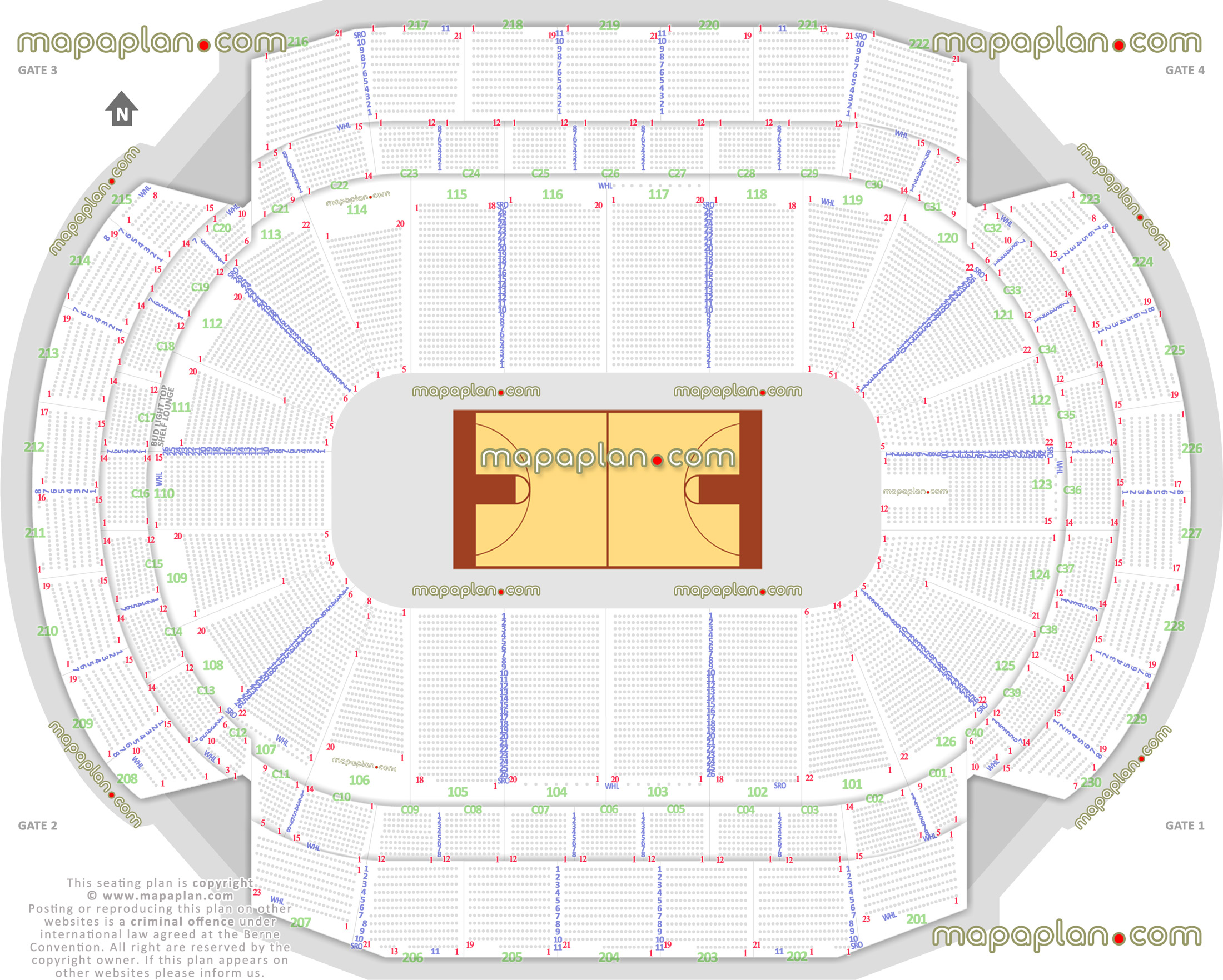 Target Center Timberwolves Seating Chart 3d