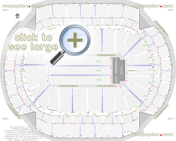 Xcel Energy Center seat & row numbers detailed seating chart ...