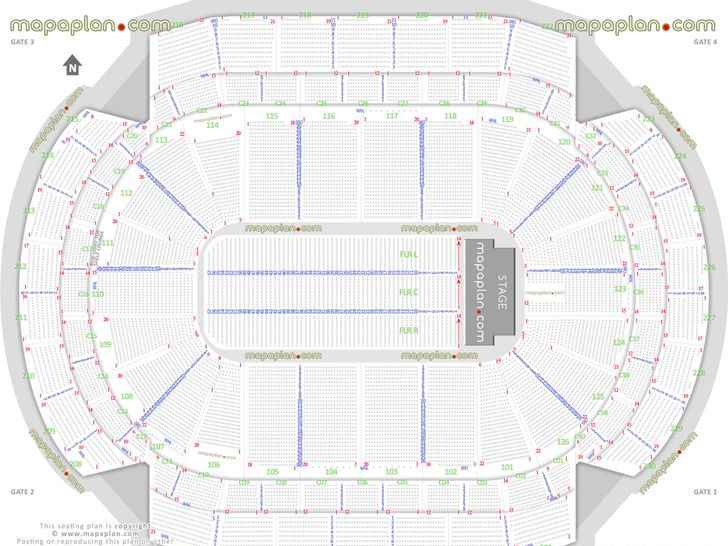 Acc Seating Chart U2 Concert