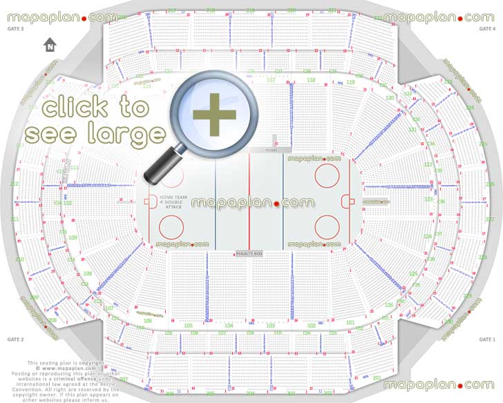 Xl Center Interactive Seating Chart