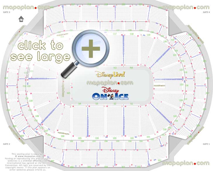 Consol Energy Center Seating Chart Wwe