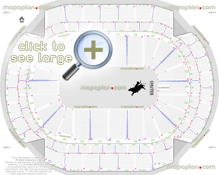 First Arena Pbr Seating Chart