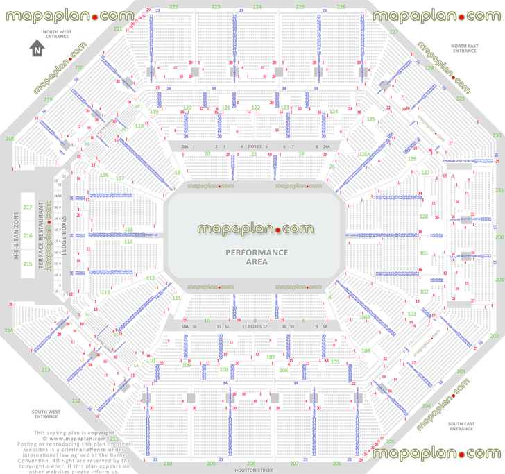 Honda Center Nitro Circus Seating Chart