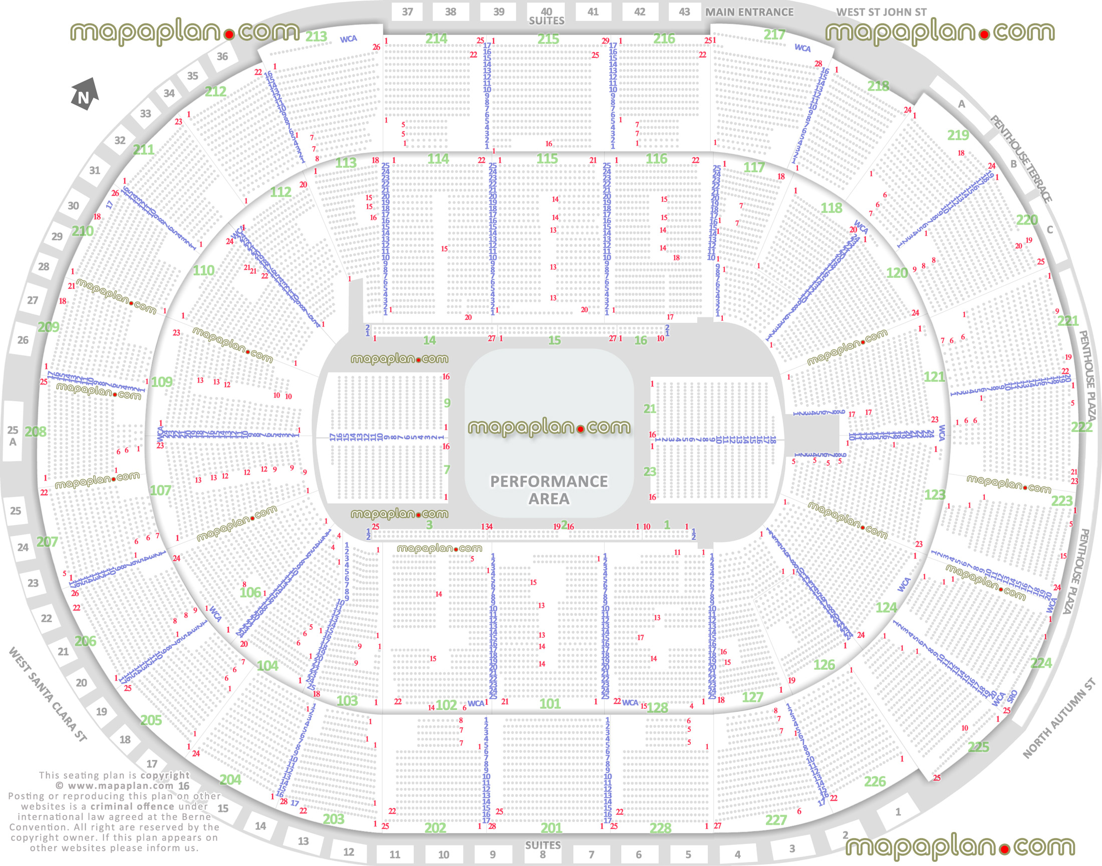 San Jose Cirque Du Soleil Seating Chart