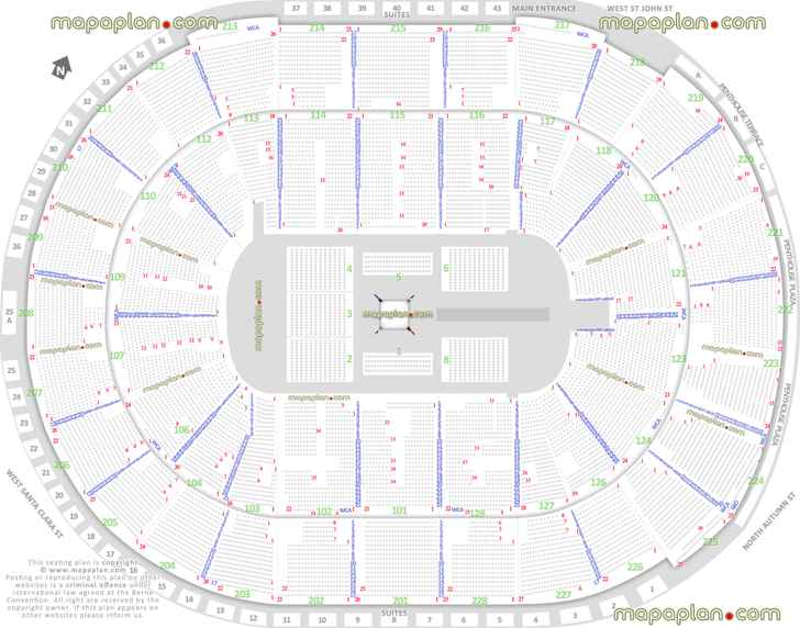 Cow Palace Seating Chart Wrestling