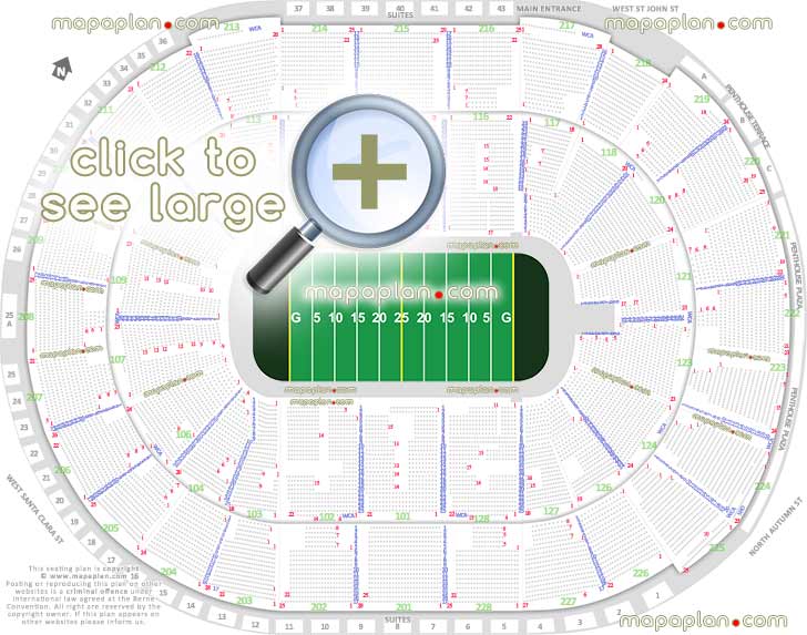 Sap Center San Jose Seating Chart With Seat Numbers