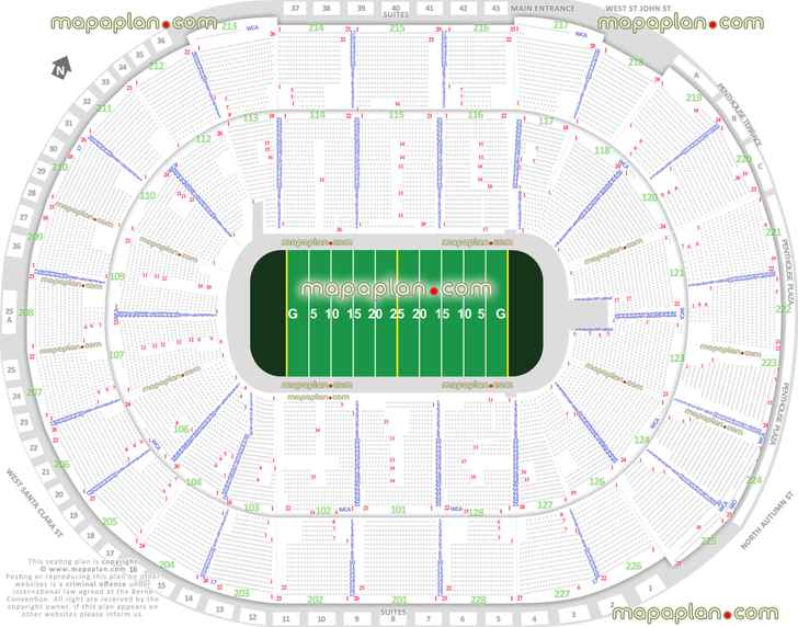 Hp Pavilion Seating Chart Concert