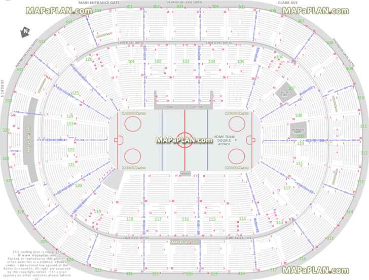 St Louis Enterprise Center Seating Chart