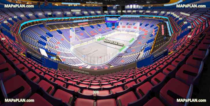 view section 308 row n seat 12 ice hockey rink blues home bench visitors penalty club penthouse level suites bud light zone loge boxes St. Louis Enterprise Center seating chart