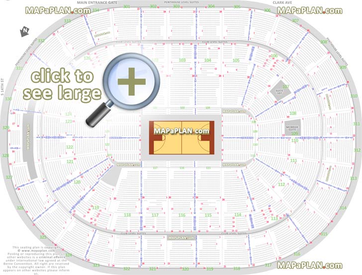 Staples Center Tool Seating Chart